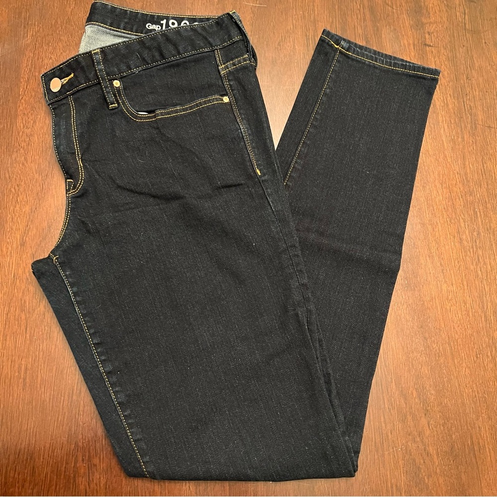 GAP 1969 Dark Wash Skinny Denim Jeans